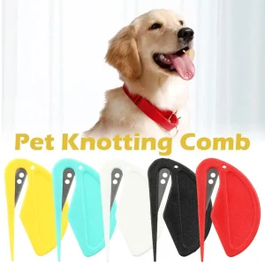 cat and dog combs pet open knot combs conical rail trimming smooth trimmers grooming pet combs hair removal tools n6f5